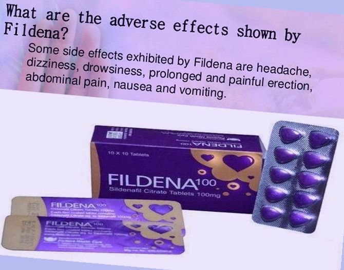 fildena side effects
